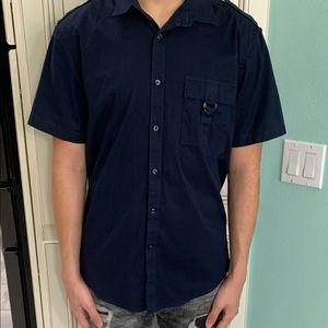 Navy blue Button down shirt